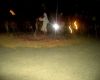 Park Strandja - Fire Dancing - A panoramic view of the dance in the fire