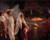 Park Strandja - Fire Dancing - The ritual preceeding the fire-dance